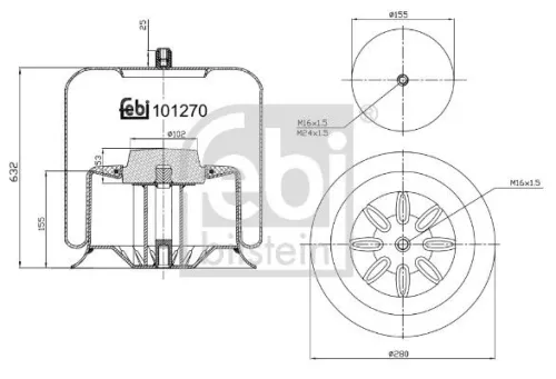 Federbalg, Luftfederung